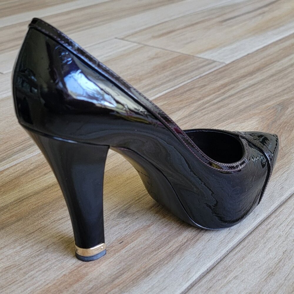 Louis Vuitton Bordeaux Tamara Amarante Monogram Patent Leather Platform Eur.38 - Picture 2 of 16